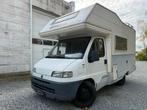 Fiat Ducato Camper Mobilhome 2.5 TDi 134.000 KM - Airco 3prs, Caravans en Kamperen, Mobilhomes, Integraal, Chemisch toilet, Standaard zit