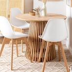 Set van 8 eetkamerstoelen, Nieuw, Vijf, Zes of meer stoelen, Scandinavisch design, Hout