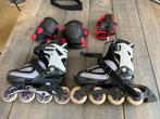 Rollerblades, instelbaar maat 33-36, Ophalen of Verzenden, Gebruikt