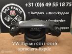 VW Tiguan voorbumper 2011 2012 2013 2014 2015 2016 origineel, Gebruikt, Ophalen of Verzenden, Bumper, Voor