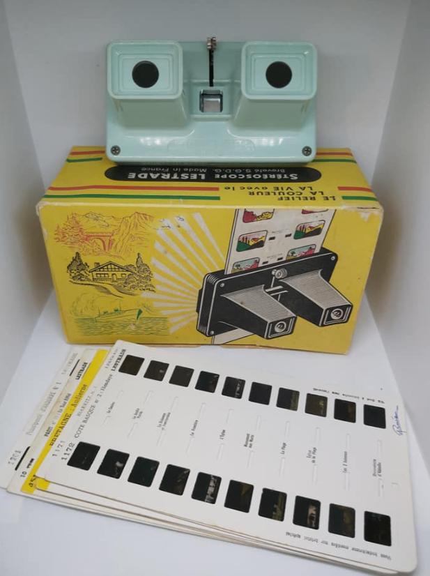 Lestrade Simplex Stereoscoop, Antiquités & Art, Antiquités | Jouets, Enlèvement ou Envoi