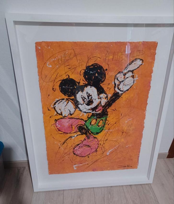 Don Ken, Mickey Mouse Paint Contemporary, Antiek en Kunst, Kunst | Schilderijen | Modern, Ophalen