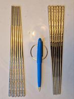 Eetstokjes | Korea | RVS | 6 paar, Ophalen of Verzenden, Gebruikt