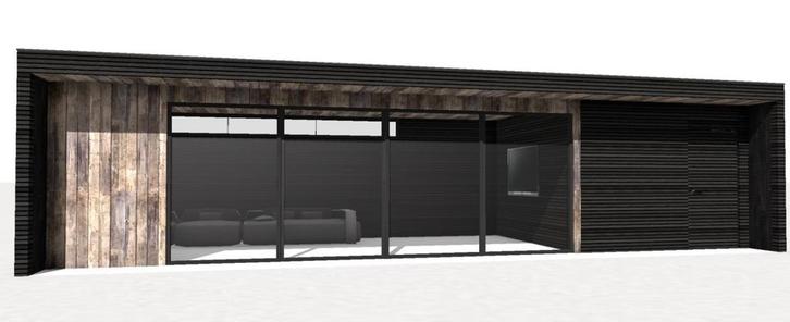 Bijgebouw Livinlodge PURE, Tuin en Terras, Overkappingen, Nieuw, Overige typen, Ophalen