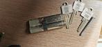 Cylindre de porte BKS 3 clés 35+45, Doe-het-zelf en Bouw, Ophalen of Verzenden, Gebruikt, Schuif of Grendel