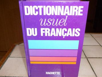 Dictionnaire usuel du français HACHETTE
