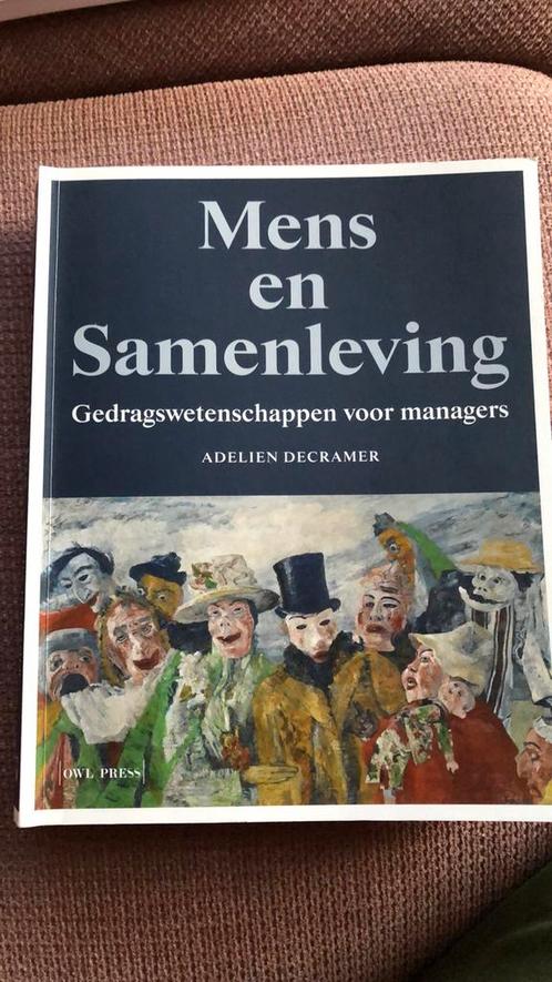 Adelien Decramer - Mens en samenleving, Boeken, Wetenschap, Zo goed als nieuw, Ophalen of Verzenden