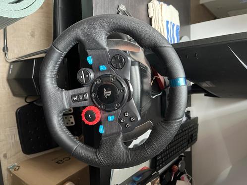 Logitech G923 SIM racing, Games en Spelcomputers, Spelcomputers | Sony Consoles | Accessoires, Zo goed als nieuw, PlayStation 3