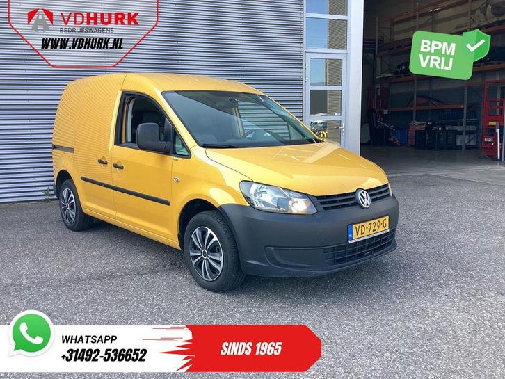 Volkswagen Caddy 1.6 TDI EXPORT ONLY Rijdt Goed/ DB-Riem V.V, Autos, Camionnettes & Utilitaires, Entreprise, ABS, Air conditionné