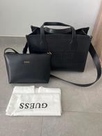 Handtas Guess zwart, Handtassen en Accessoires, Tassen | Damestassen, Verzenden, Nieuw, Zwart, Handtas