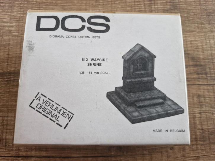 DCS - Verlinden Wayside Shrine 1/35, Hobby en Vrije tijd, Modelbouw | Figuren en Diorama's, Zo goed als nieuw, Diorama, 1:35 tot 1:50