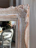 Spiegel mirror miroir interieur patina brocante kader lijst, Antiek en Kunst, Ophalen of Verzenden
