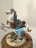 Beeld Spaans porselein, Enlèvement