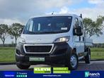 Peugeot BOXER 2.2 L3 D.C. Open Laadbak, Auto's, Bestelwagens en Lichte vracht, Wit, Bedrijf, Te koop, Cruise Control