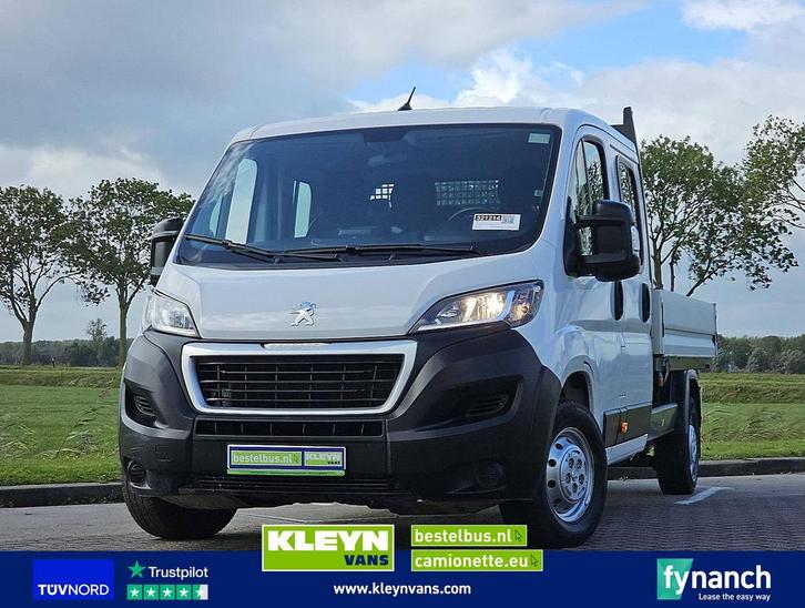 Peugeot BOXER 2.2 L3 D.C. Open Laadbak, Auto's, Bestelwagens en Lichte vracht, Bedrijf, ABS, Airconditioning, Centrale vergrendeling