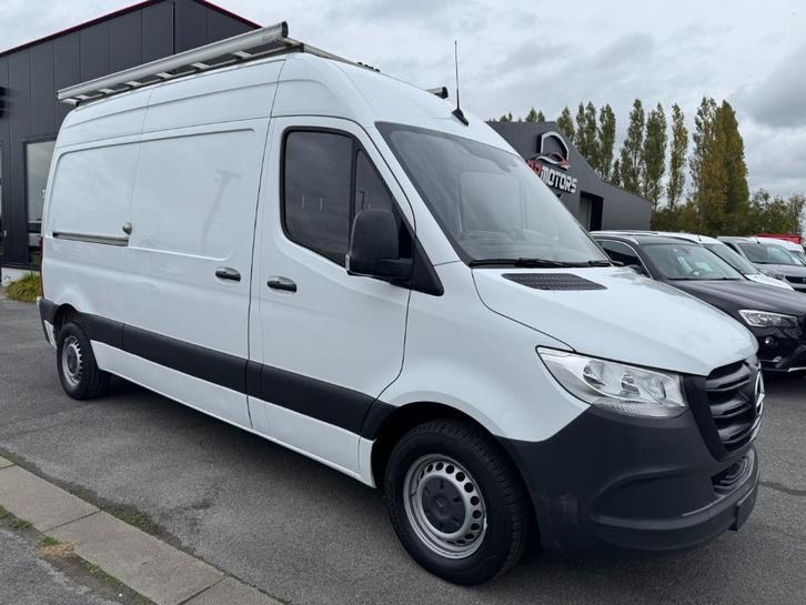 Mercedes Sprinter L2H2 1st eig ohboek trekhaak navigatie, Auto's, Bestelwagens en Lichte vracht, Bedrijf, Te koop, ABS, Airbags