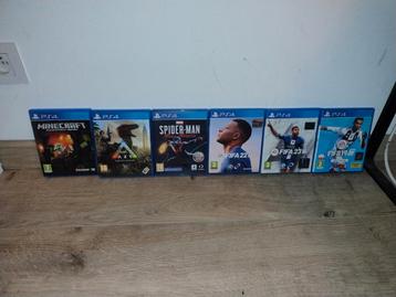 PlayStation 4 games voor 1 game vraag ik vanaf 3 tot 15 euro beschikbaar voor biedingen