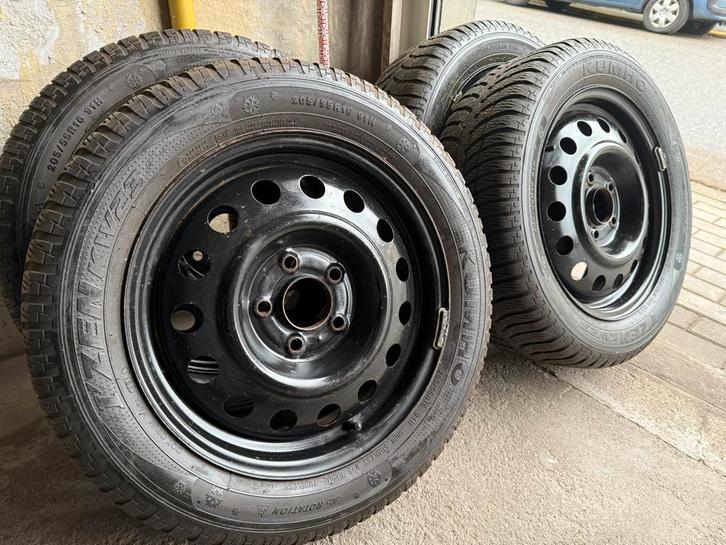 Winterkit 5x114,3, 66,1 mm, Dacia-Infiniti-Nissan-Renault..., Auto-onderdelen, Banden en Velgen, Banden en Velgen, Winterbanden