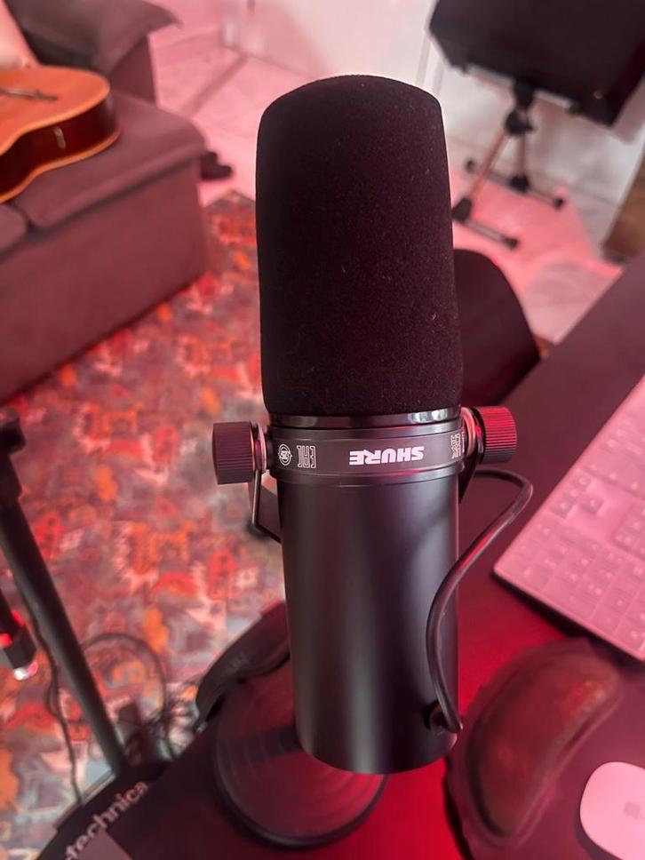 Micro professionnel Shure SM7B – État neuf, boîte d'origine., Musique & Instruments, Microphones, Envoi