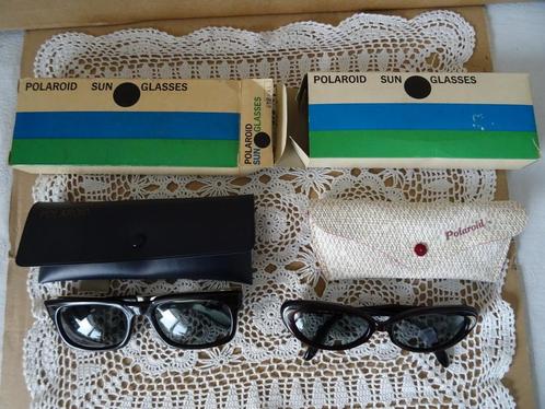 Vintage zonnebril Polaroid 2x sunglasses 638 Pal + 645 Ruby, Handtassen en Accessoires, Zonnebrillen en Brillen | Heren, Zo goed als nieuw