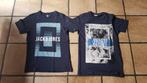 2 nieuwe t-shirts Jack&Jones, Vêtements | Hommes, T-shirts, Bleu, Taille 46 (S) ou plus petite, Enlèvement ou Envoi, Jack & Jones