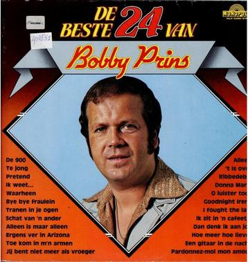 2 x vinyl  lp   -   Bobby Prins – De Beste 24 Van Bobby Prin beschikbaar voor biedingen