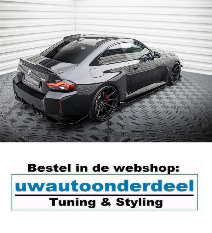 Maxton Design Spoiler Splitter Lip Bmw M2 G87, Auto diversen, Tuning en Styling, Verzenden