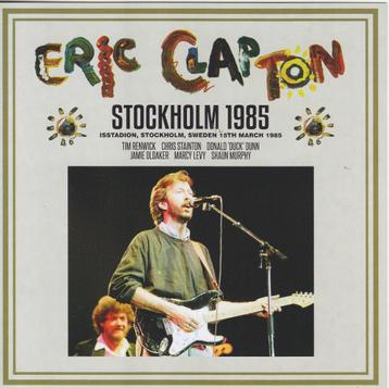 2 CD's Eric Clapton - Live in Stockholm 1985