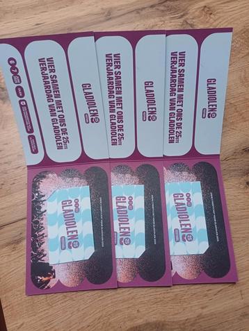 Combi ticket gladiolen 2025 beschikbaar voor biedingen