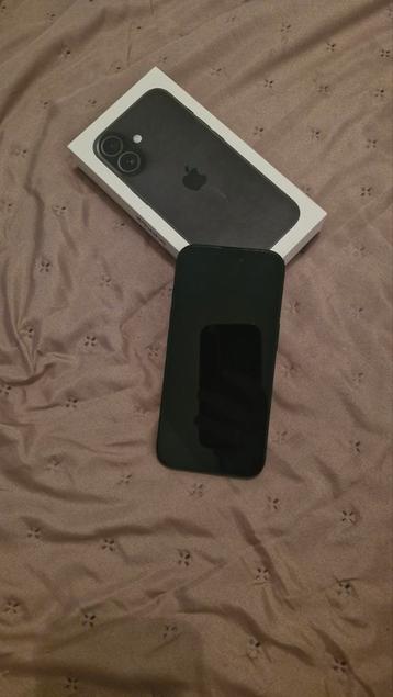 Apple iPhone 16, Telecommunicatie, Mobiele telefoons | Apple iPhone, 128 GB, Overige modellen, Zwart, Ophalen of Verzenden