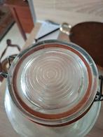 antieke glazen voorraadpot, Antiek en Kunst, Ophalen of Verzenden