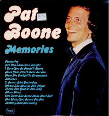 Vinyl, LP   /   Pat Boone – Memories