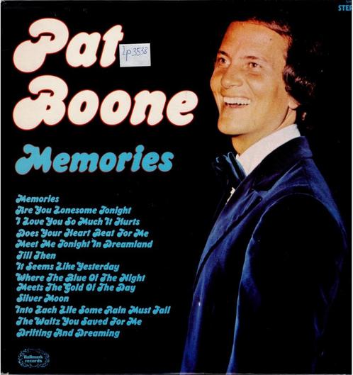 Vinyl, LP   /   Pat Boone – Memories, CD & DVD, Vinyles | Autres Vinyles, Autres formats, Enlèvement ou Envoi