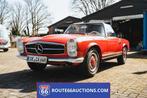 Mercedes 230SL Cabriolet | Route 66 Auctions, Auto's, Lederen bekleding, Bedrijf, Handgeschakeld, Overige carrosserie