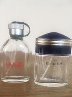 Lot (2) lege parfumflesjes heren HUGO BOSS, BOUCHERON., Verzamelen, Ophalen of Verzenden