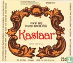 Kastaar bier vintage tafelkaartje brouwerij De Block, Ophalen of Verzenden, Zo goed als nieuw