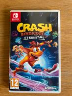 Crash Bandicoot 4: It’s About Time Nintendo switch, Consoles de jeu & Jeux vidéo, Enlèvement ou Envoi, Comme neuf