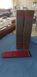 school 2 ringmap 21 x 23 cm 6 teken potloden, Diversen, Ophalen of Verzenden, Zo goed als nieuw