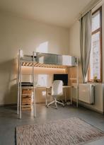 Ikea lit mezzanine hoogslaper bunkbed vitval, 90 cm, Gebruikt, Eenpersoons, Hoogslaper