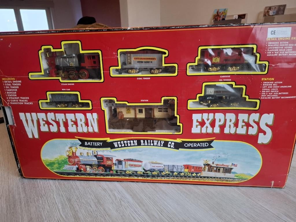 Train western express, Collections, Trains & Trams, Utilisé, Train, Enlèvement