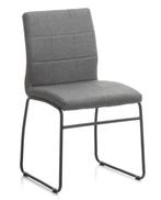 Tafel + 4 stoelen + dressoir te koop in prima staat!, Huis en Inrichting, Stoelen, Zo goed als nieuw, Zwart, Ophalen