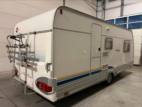 Caravan burstner stapelbedden, Caravans en Kamperen, Caravans, Particulier, tot en met 6, 1000 - 1250 kg, Standaardzit, Bürstner