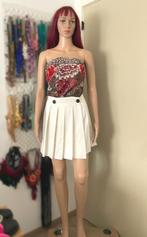 Ecru plooirokje (maat M/L), Kleding | Dames, Beige, Ophalen of Verzenden, Zo goed als nieuw, Maat 36 (S)