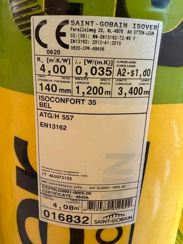Isoconfort 35 140 mm, Enlèvement, Neuf