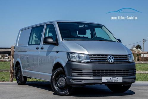 VW Volkswagen transporter T6 2.0 TDI BMT Dubbel Cabine 5pl., Auto's, Bestelwagens en Lichte vracht, Bedrijf, Te koop, Airbags