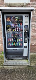 Drank & Snoepautomaat met inox overkapping, Enlèvement, Utilisé