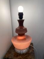 Rupel Holmegaard paarse glazen lampenvoet tafellamp, Antiek en Kunst, Ophalen