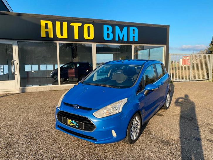 Ford B-Max Titanium 1.0i EcoBoost ** 1er Propriétaire **, Autos, Ford, Entreprise, Achat, B-Max, ABS, Phares directionnels, Airbags
