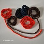 Set van 6 viscosekoorden van 1,5 meter, Hobby en Vrije tijd, Vilt, Verzenden, Nieuw, Versiering