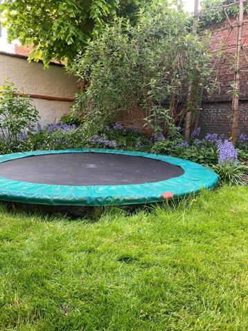 Trampoline Berg inbouw, Kinderen en Baby's, Speelgoed | Buiten | Trampolines, Ophalen, Gebruikt